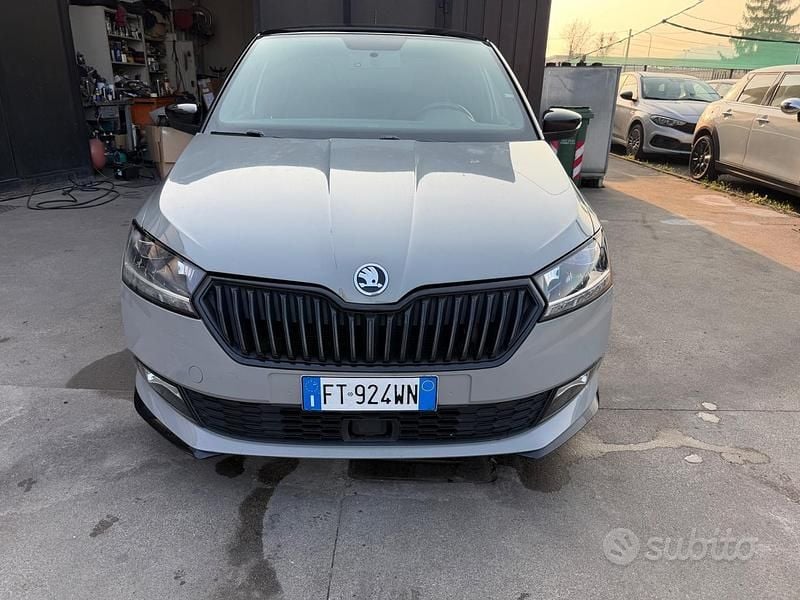 Usata Skoda Fabia Monte Carlo 74 CV (54 kW) 2019 Grigio Berlina