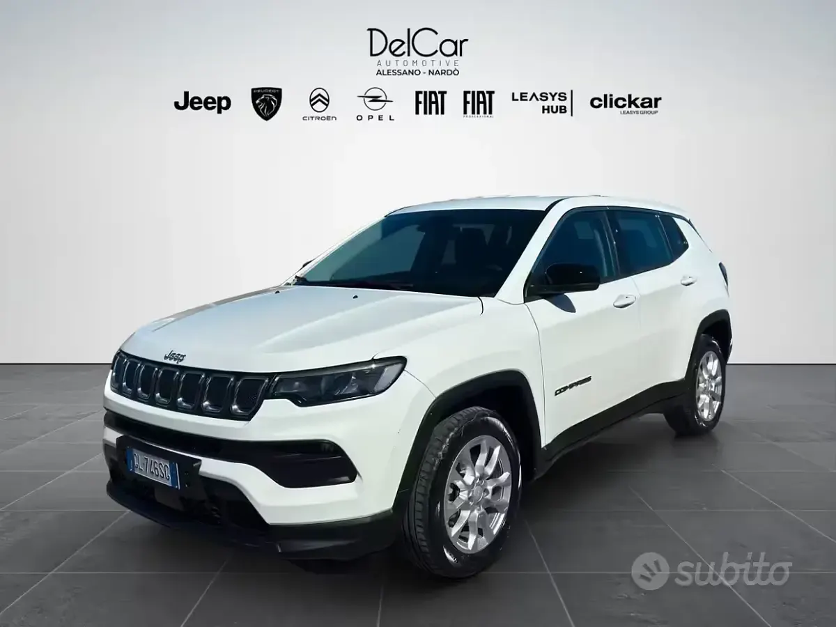 Usata Jeep Compass 131 CV (96 kW) 2022 Bianco SUV