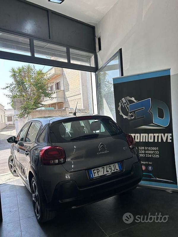 Usata Citroën C3 Feel 67 CV (49 kW) 2018 Grigio Utilitaria