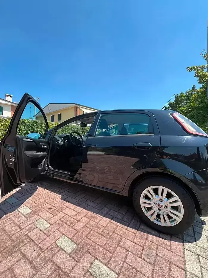 Usata Fiat Punto 77 CV (56 kW) 2015 Nero Utilitaria