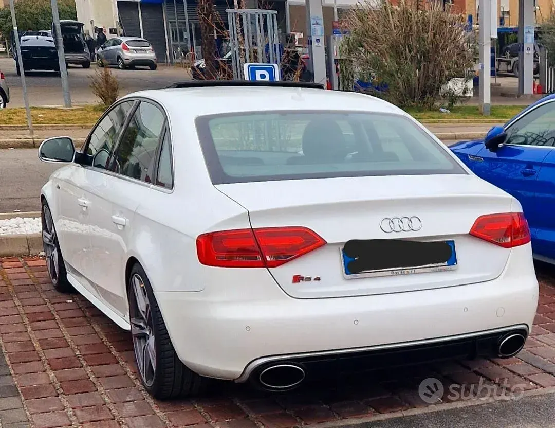 Usata Audi A4 143 CV (105 kW) 2012 Bianco Berlina