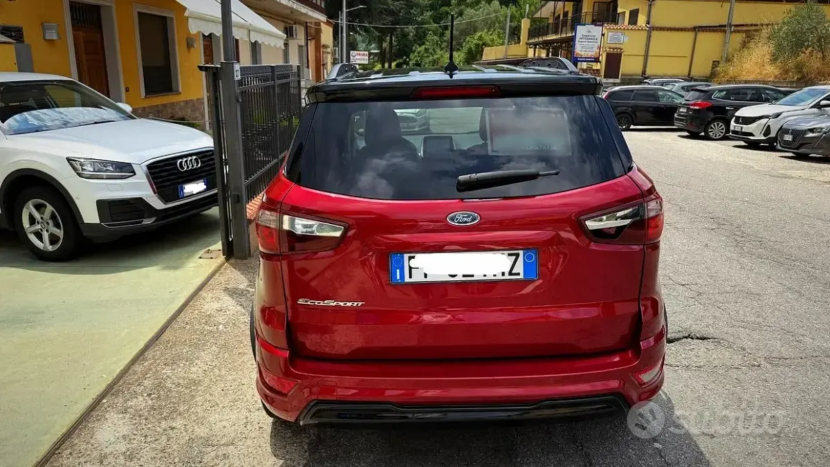 Usata Ford Ecosport ST-Line 99 CV (72 kW) 2018 Rosso SUV