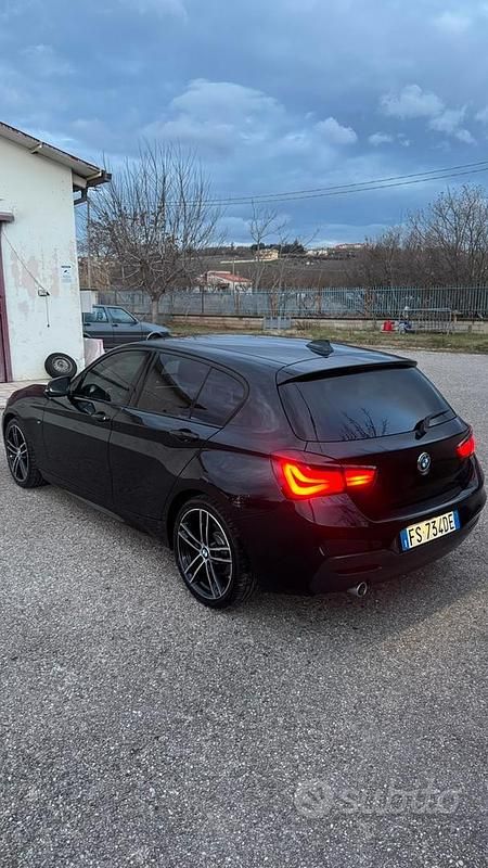 Usata BMW 116 M Sport 116 CV (85 kW) 2018 Nero Utilitaria