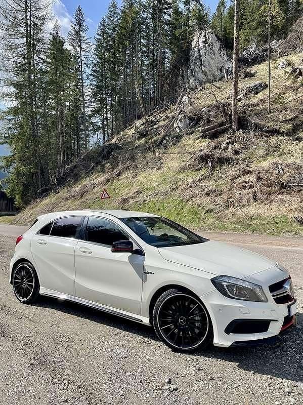 Usata Mercedes A45 AMG AMG 360 CV (264 kW) 2015 Bianco Berlina