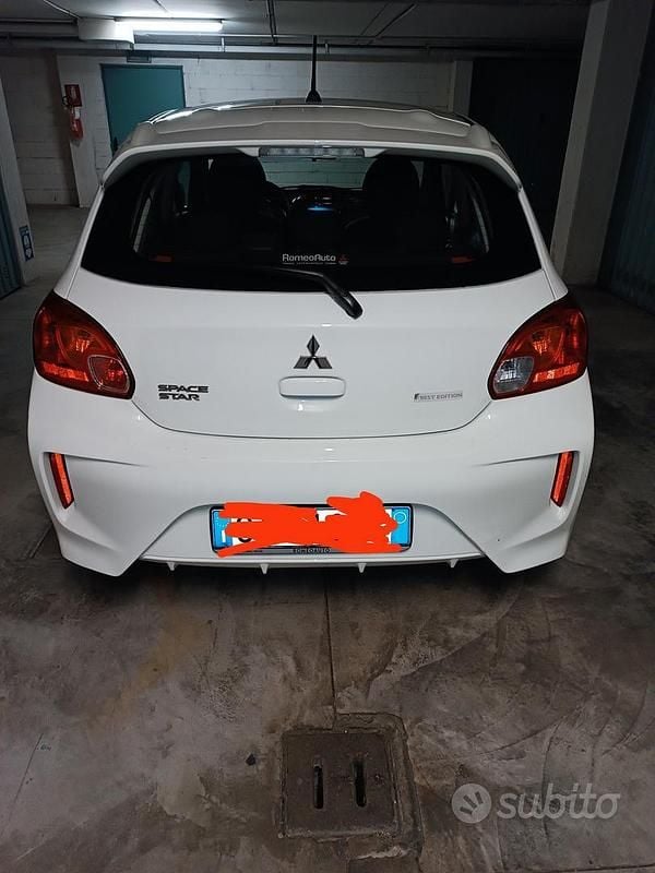 Usata Mitsubishi Space Star 71 CV (52 kW) 2020 Bianco Utilitaria
