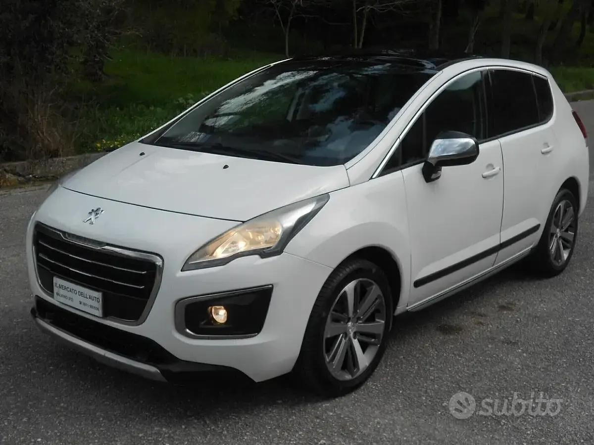 Usata Peugeot 3008 115 CV (84 kW) 2015 Bianco Station wagon