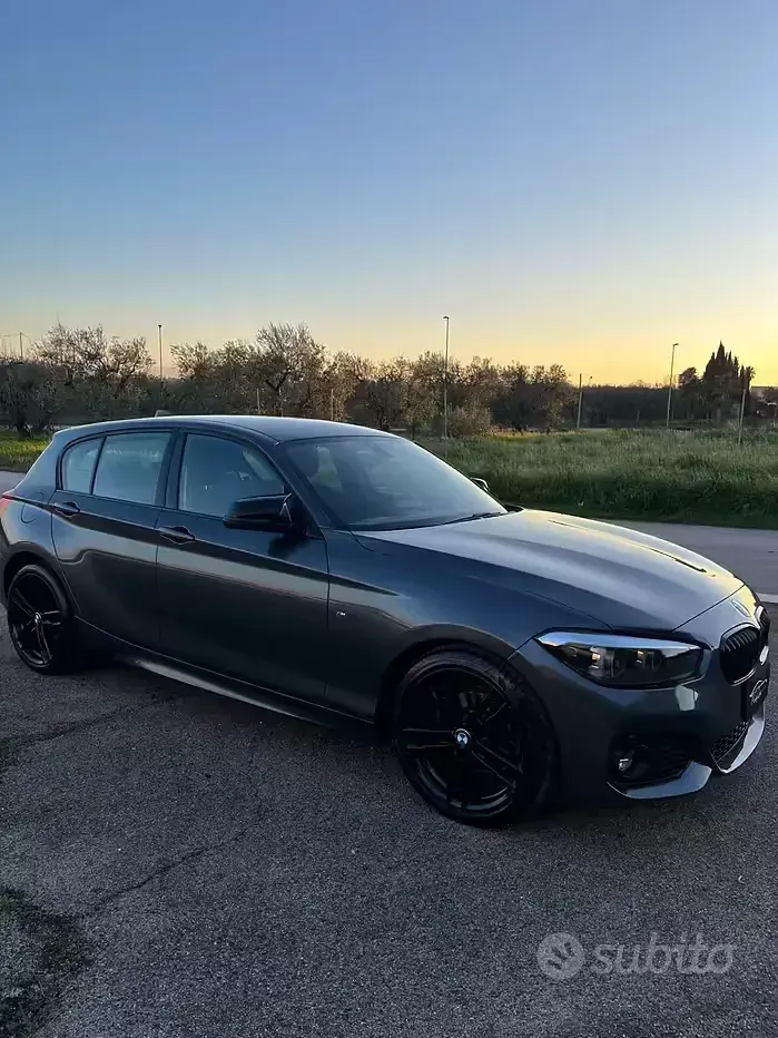 Usata BMW 118 M Sport 150 CV (110 kW) 2019 Grigio Utilitaria