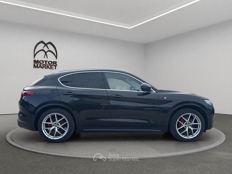 Usata Alfa Romeo Stelvio Ti 280 CV (205 kW) 2020 Nero / black SUV