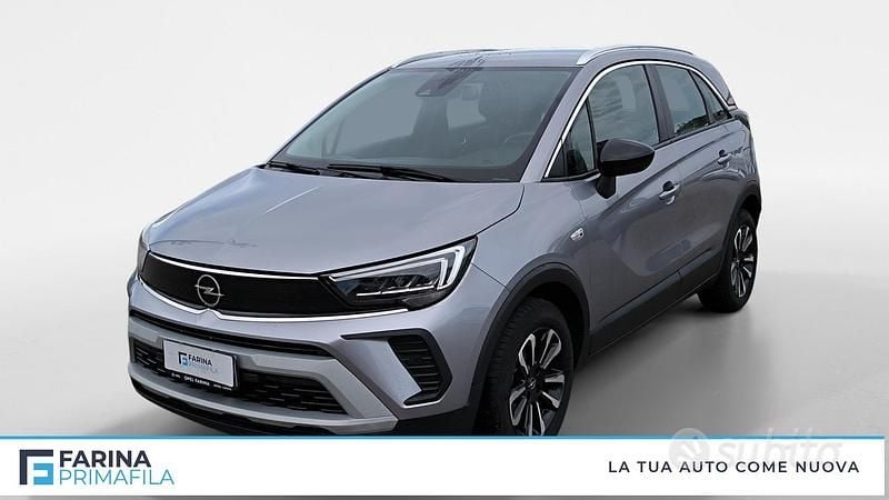 Grigio artense Usata 2021 Opel Crossland Elegance SUV | 12.400 € (Ottimo prezzo) - Immagine 1/4
