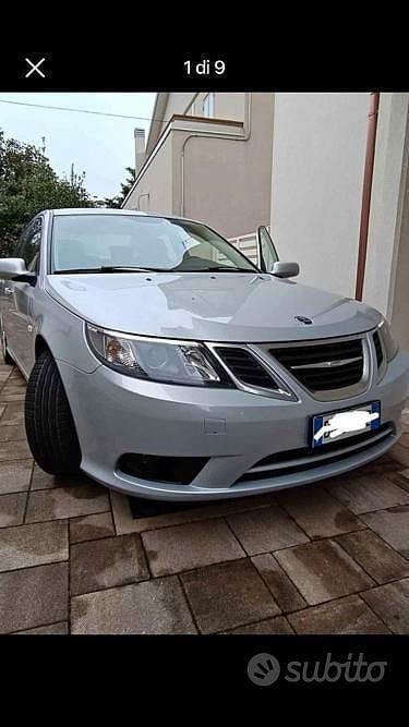 Usata Saab 9-3 150 CV (110 kW) 2008 Grigio Berlina