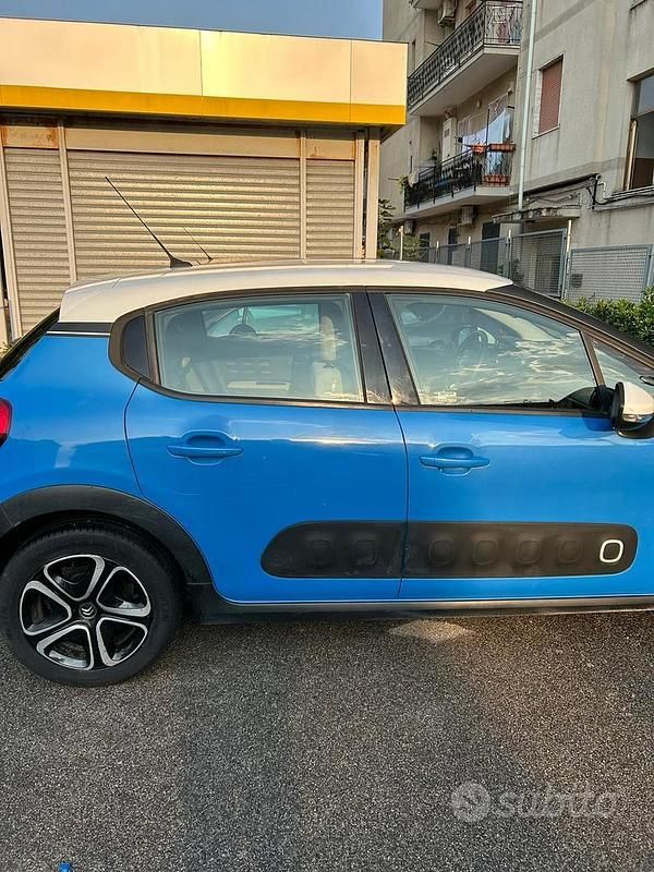 Usata Citroën C3 2017 Blu Utilitaria
