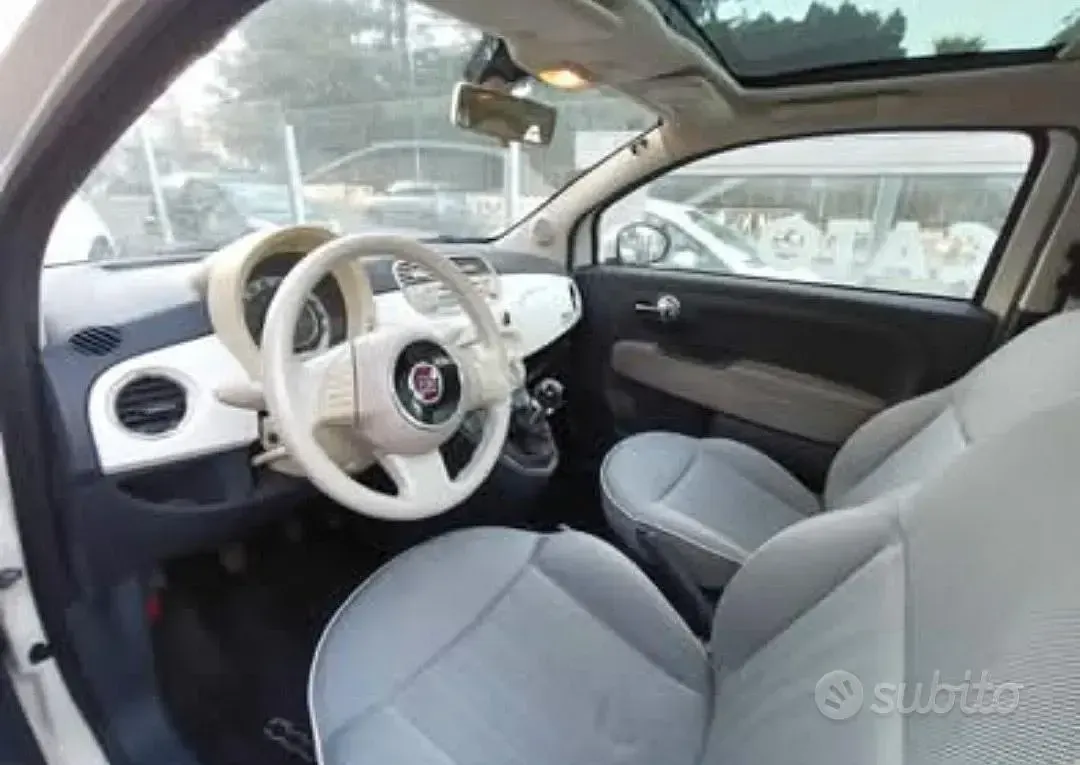 Usata Fiat 500 2008 Bianco Utilitaria