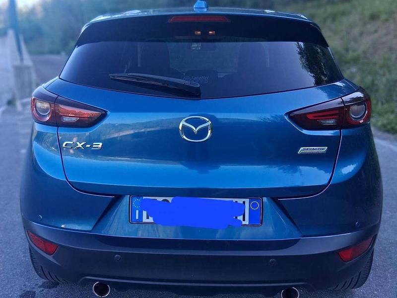 Usata Mazda CX-3 Exceed 116 CV (85 kW) 2018 Blu/azzurro SUV