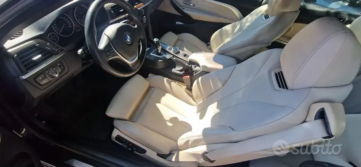 Usata BMW 420 184 CV (135 kW) 2014 Bluazzurro Cabrio