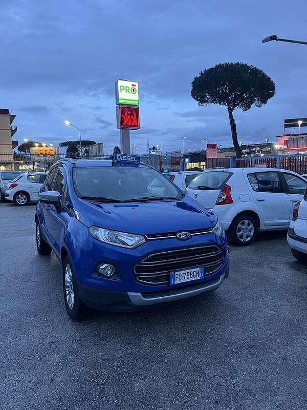 Usata Ford Ecosport Titanium 95 CV (69 kW) 2016 Blu/azzurro SUV