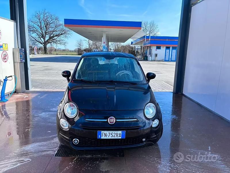 Usata Fiat 500 95 CV (69 kW) 2018 Nero Utilitaria