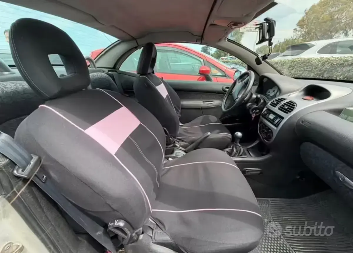 Usata Peugeot 206 CC 109 CV (80 kW) 2006 Grigio Cabrio