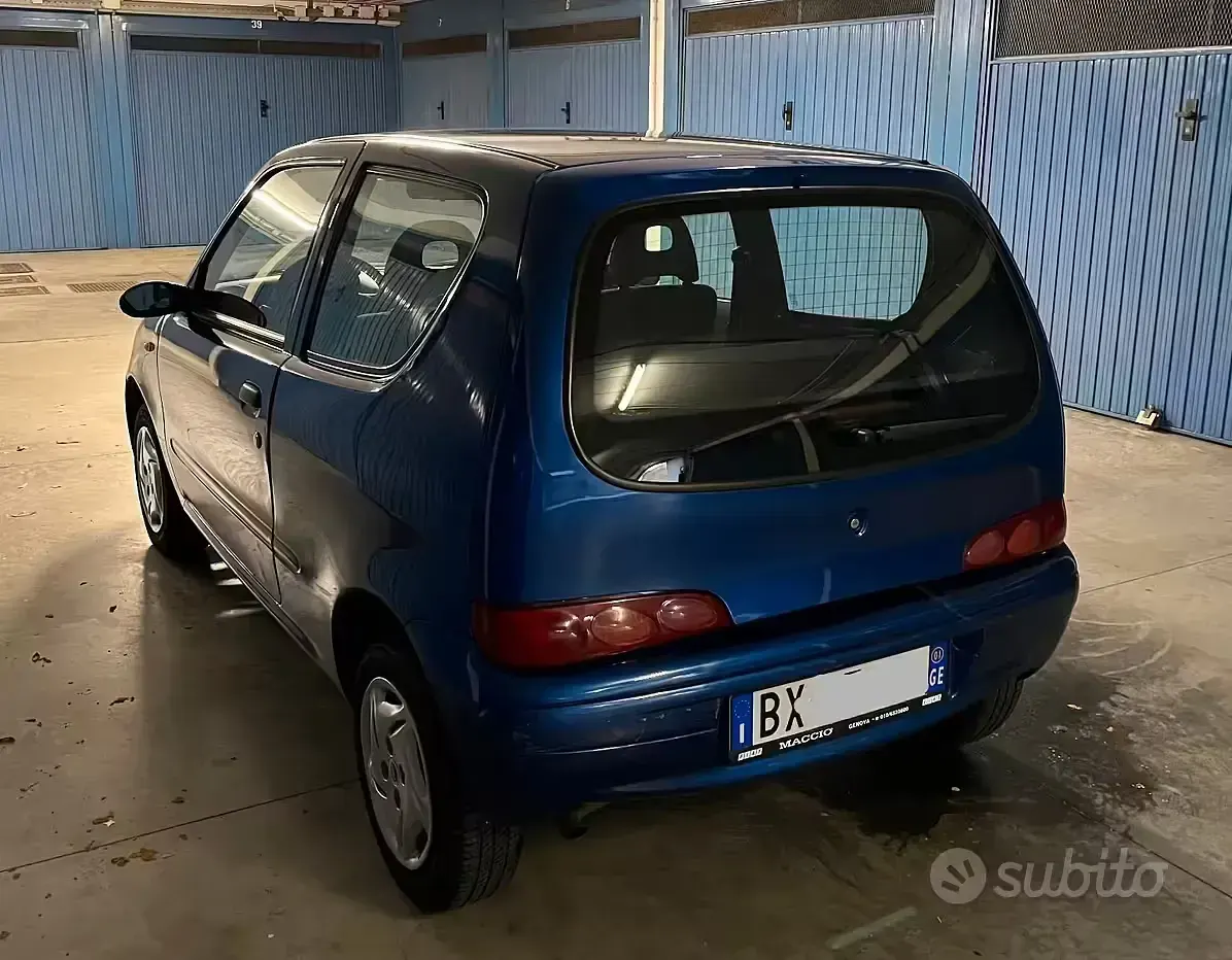 Usata Fiat 600 54 CV (39 kW) 2001 Blu Berlina