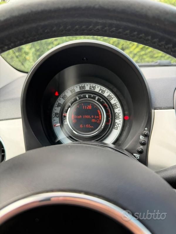 Usata Fiat 500 Lounge 2016 Bianco Utilitaria