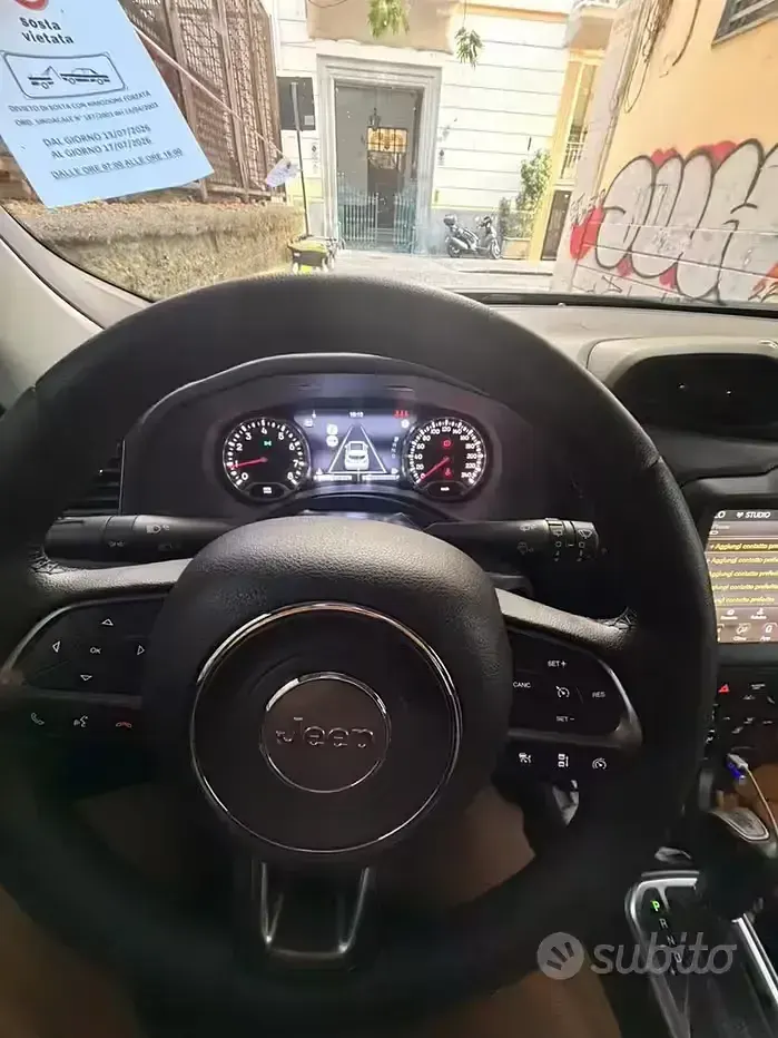 Usata Jeep Renegade 150 CV (110 kW) 2019 Nero SUV