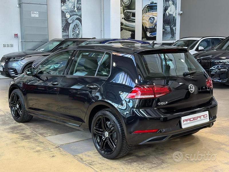 Usata VW Golf VII Business 116 CV (85 kW) 2019 Nero Berlina