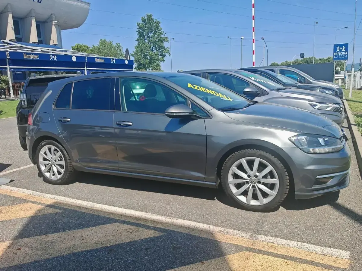 Usata VW Golf VII Highline 150 CV (110 kW) 2018 Grigio Berlina