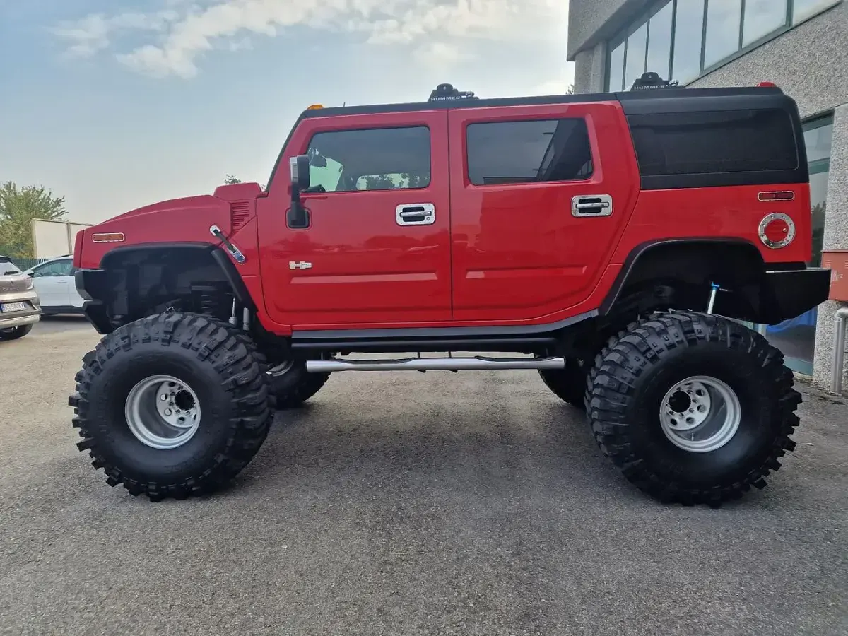 Usata Hummer H2 400 CV (294 kW) 2004 Rosso SUV