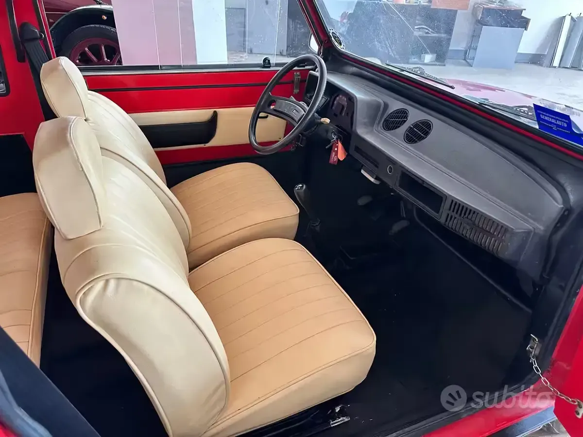 Usata Fiat 127 45 CV (33 kW) 1980 Rosso Cabrio