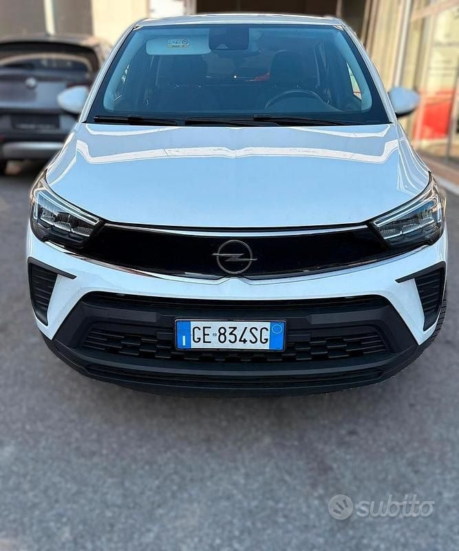 Usata Opel Crossland X 110 CV (80 kW) 2021 Bianco SUV