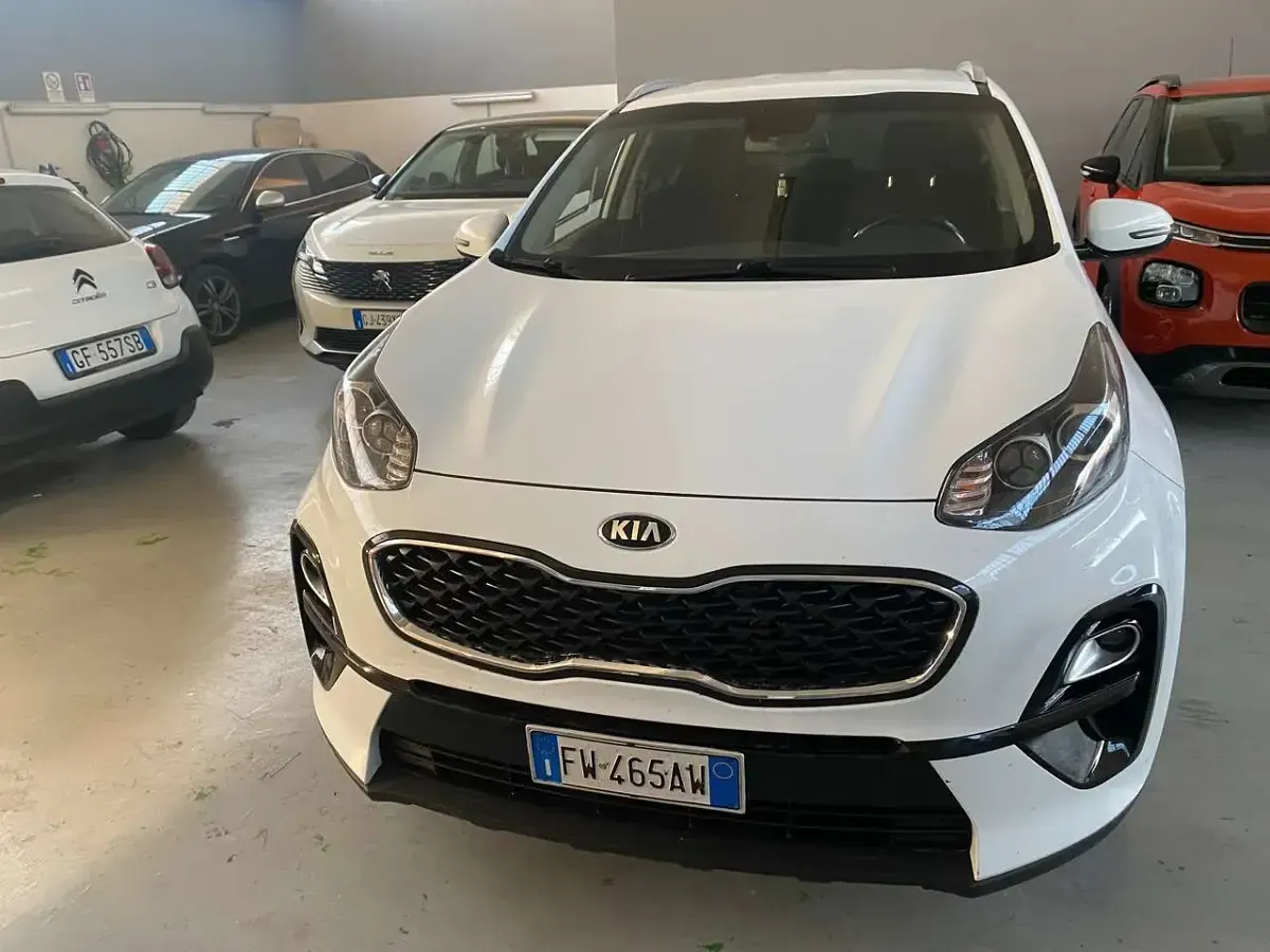 Brugt Kia Sportage Plus 116 HK (85 kW) 2019 Hvid SUV
