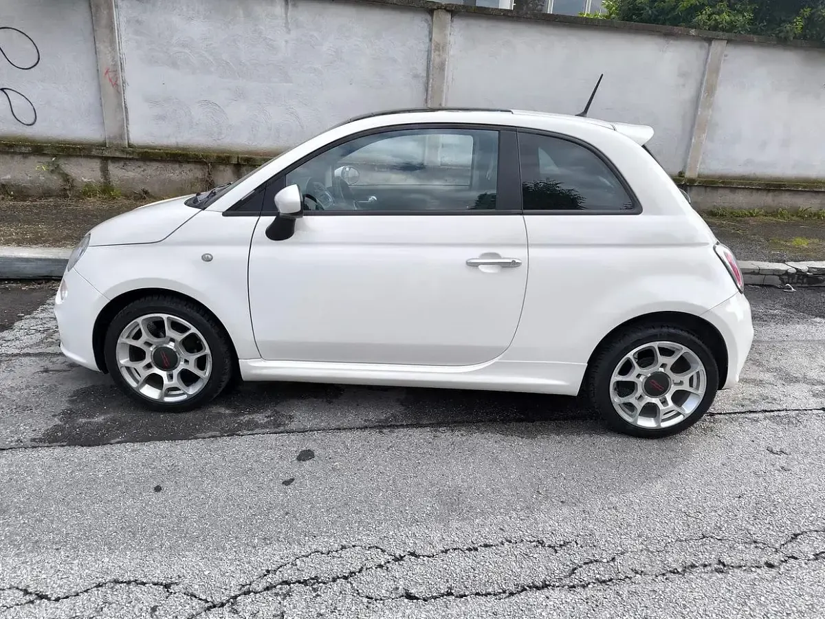 Usata Fiat 500S S 69 CV (50 kW) 2014 Bianco Berlina