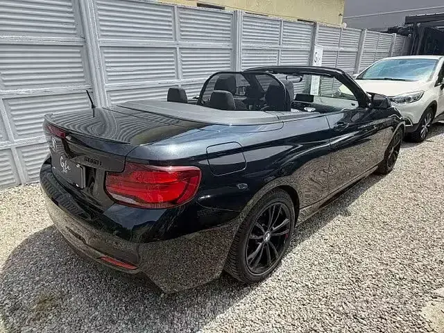 Usata BMW 218 M Sport 136 CV (100 kW) 2021 Nero Cabrio