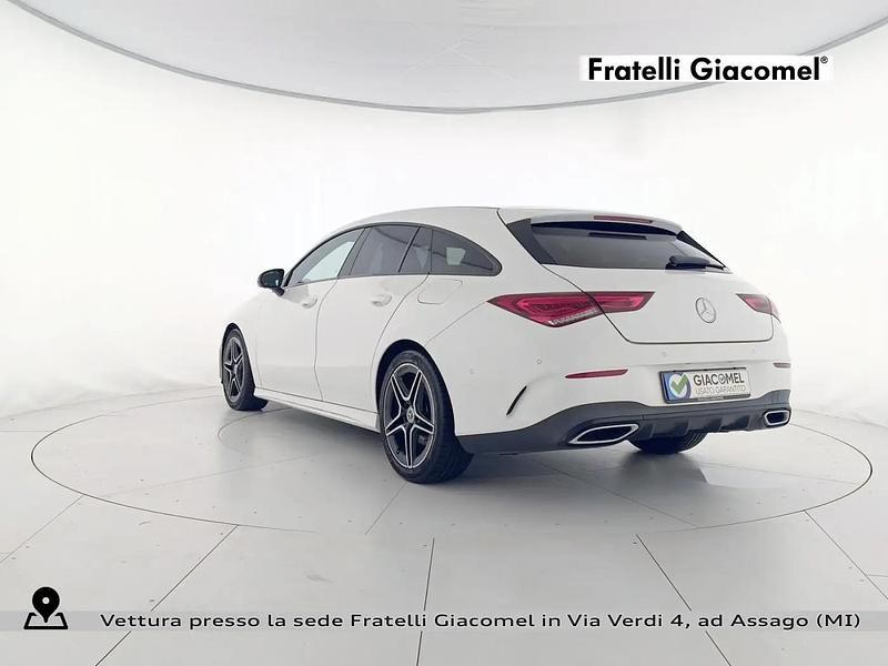 Usata Mercedes CLA200 Premium 163 CV (119 kW) 2020 Bianco Station wagon