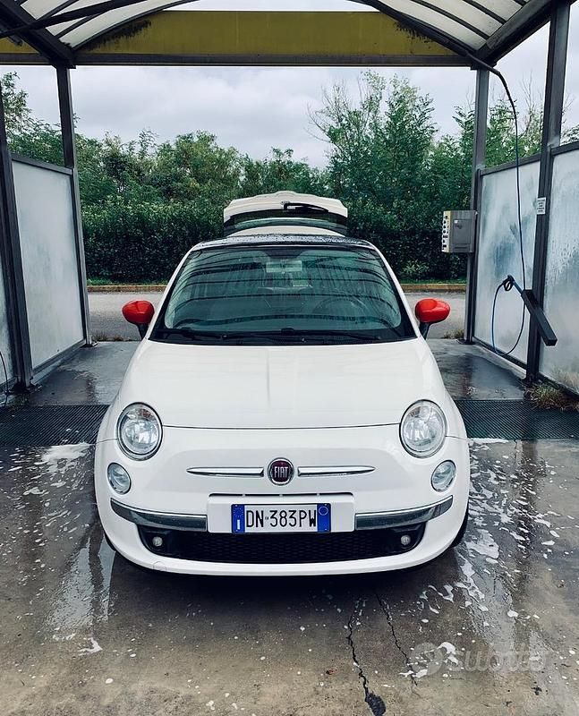 Usata Fiat 500 2007 Bianco Berlina