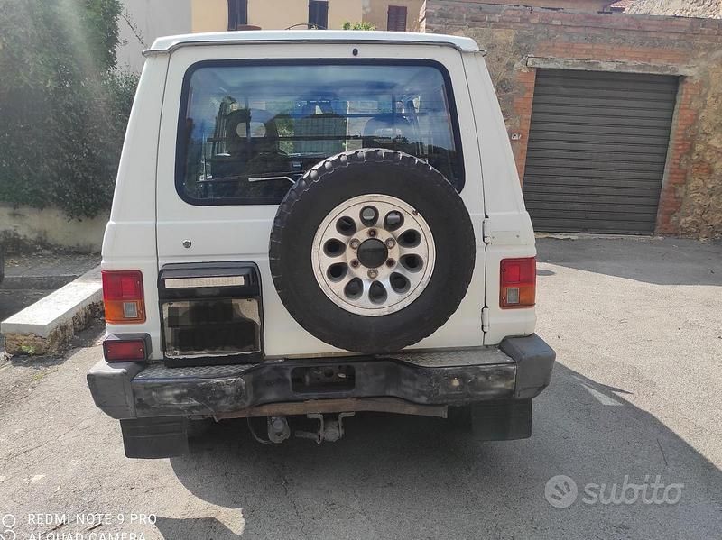 Usata Mitsubishi Pajero Top 84 CV (61 kW) 1989 Bianco SUV