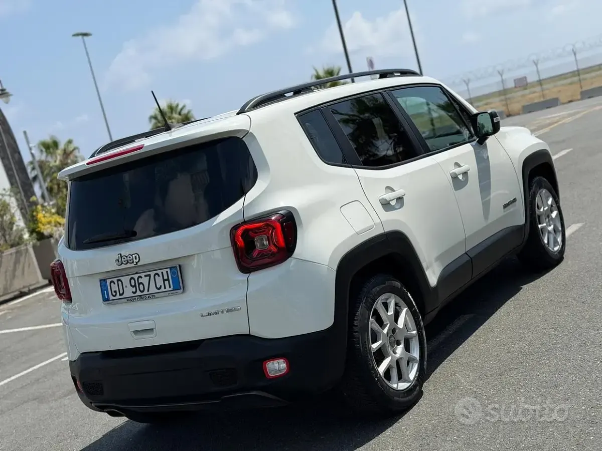 Usata Jeep Renegade Limited 130 CV (95 kW) 2020 Bianco SUV