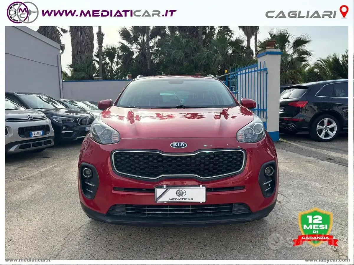 Usata Kia Sportage 132 CV (97 kW) 2018 Rosso SUV