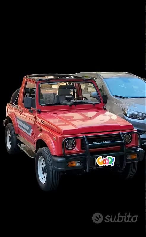 Usata Suzuki Samurai 64 CV (47 kW) 1989 Rosso SUV