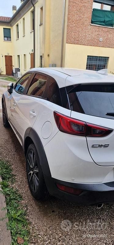 Usata Mazda CX-3 Exceed 105 CV (77 kW) 2017 Bianco SUV