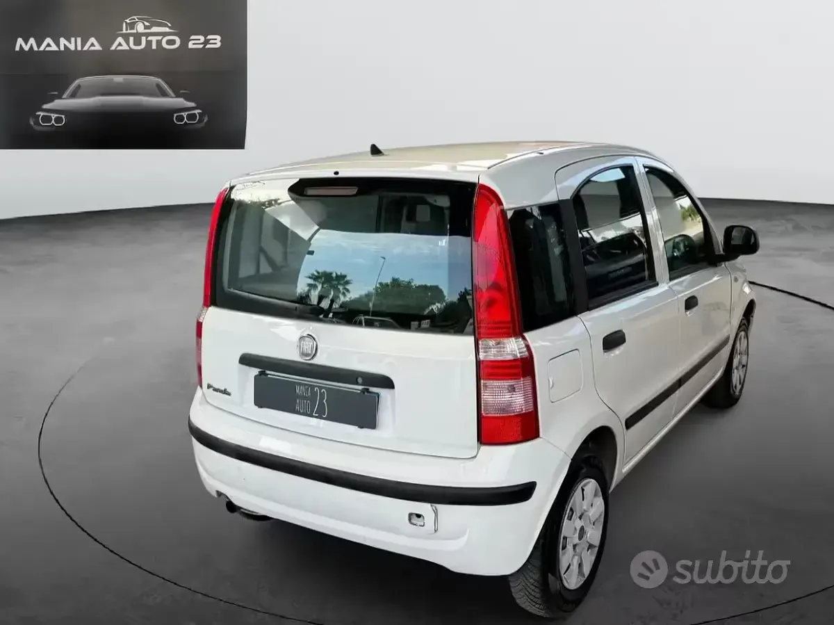 Usata Fiat Panda 75 CV (55 kW) 2011 Bianco Utilitaria