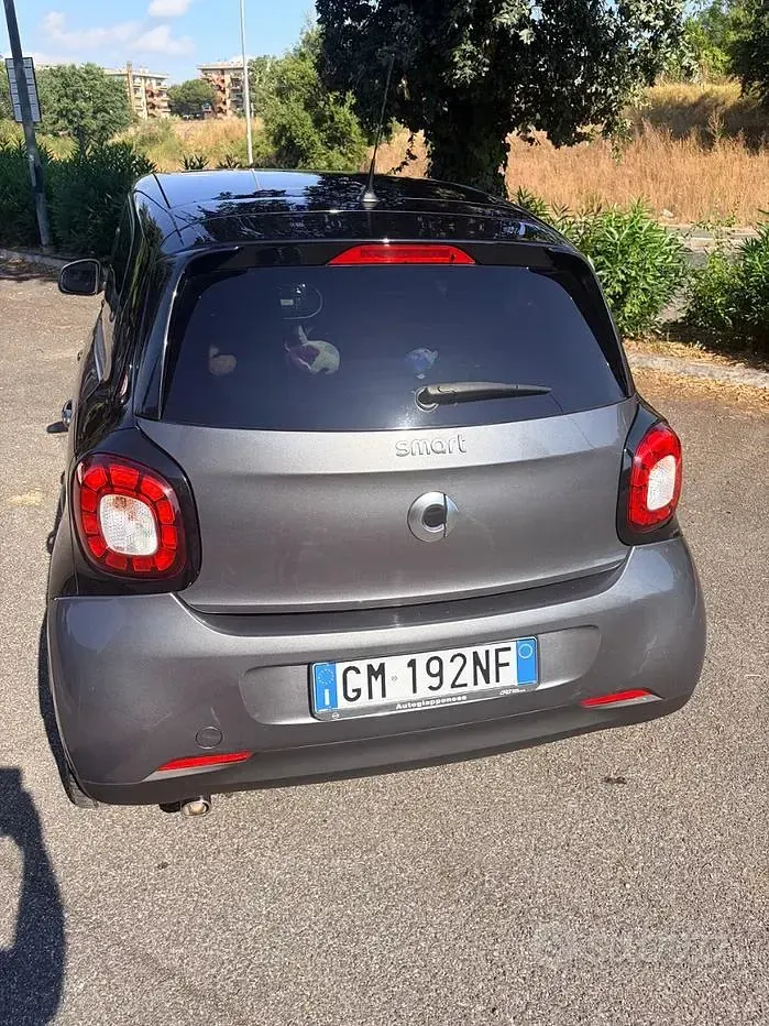 Usata Smart ForFour 90 CV (66 kW) 2017 Grigio Utilitaria