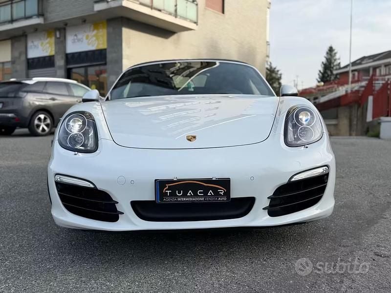 Usata Porsche Boxster 265 CV (194 kW) 2014 Bianco Cabrio