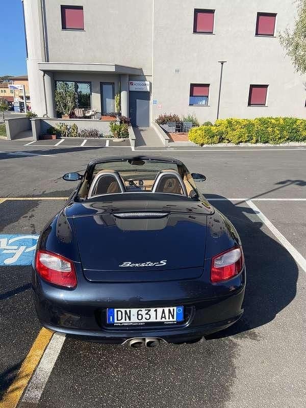 Usata Porsche Boxster 295 CV (216 kW) 2008 Blu/azzurro Cabrio