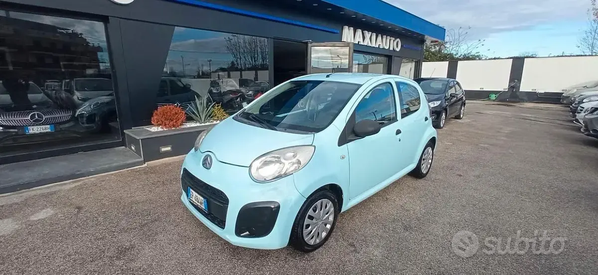 Usata Citroën C1 68 CV (50 kW) 2013 Blu Utilitaria