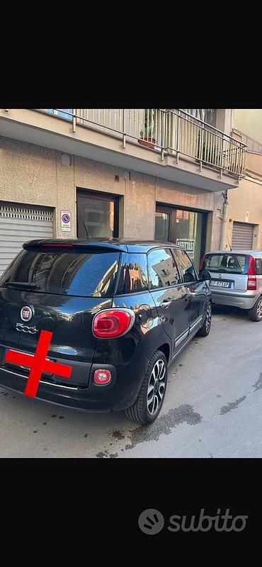 Usata Fiat 500L 95 CV (69 kW) 2016 Nero Monovolume