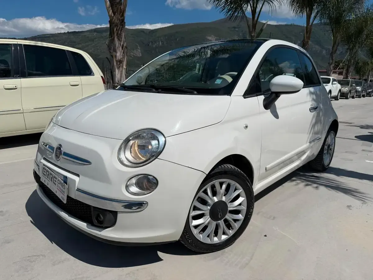 Usata Fiat 500 95 CV (69 kW) 2015 Bianco Berlina