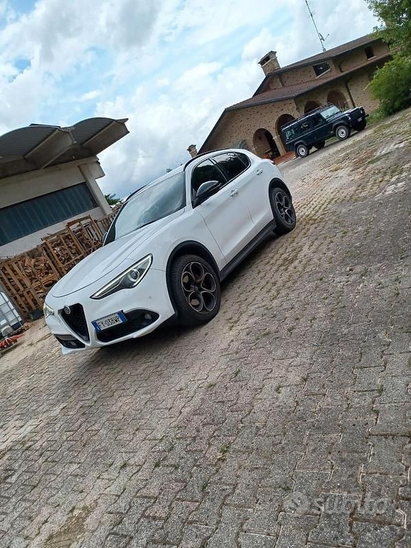 Usata Alfa Romeo Stelvio 2019 Bianco SUV