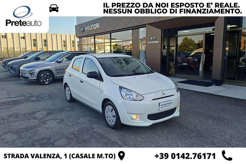 Bianco Usata 2014 Mitsubishi Space Star Intense Tre volumi | 7300 € (Buon prezzo) - Immagine 1/4