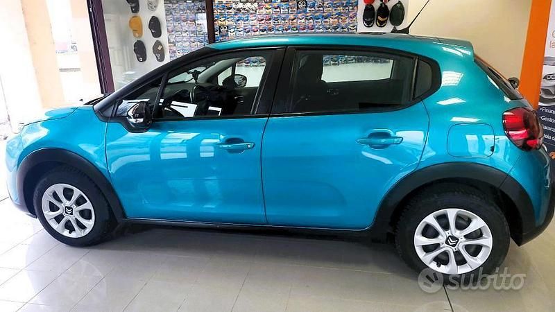 Usata Citroën C3 Feel 83 CV (61 kW) 2021 Blu Utilitaria