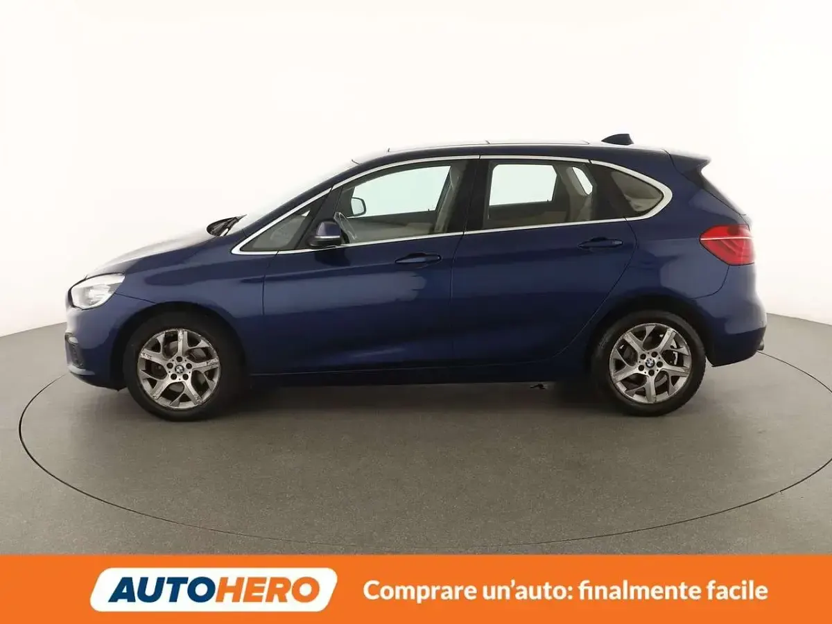 Usata BMW 220 Active Tourer Advantage 190 CV (139 kW) 2017 Blu/azzurro Monovolume